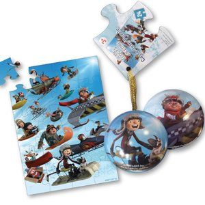 24 Units of Racetime! La Course Des Tuques - Puzzle Ornament